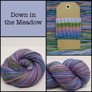Down in the Meadow Self Striping Dye to Order