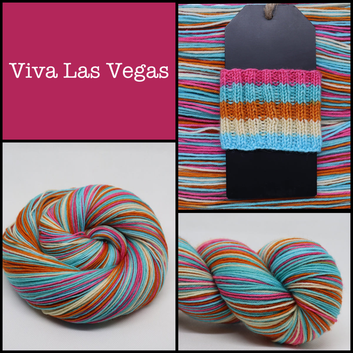 Viva Las Vegas Self Striping Yarn