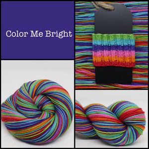 Color Me Bright Self Striping Yarn