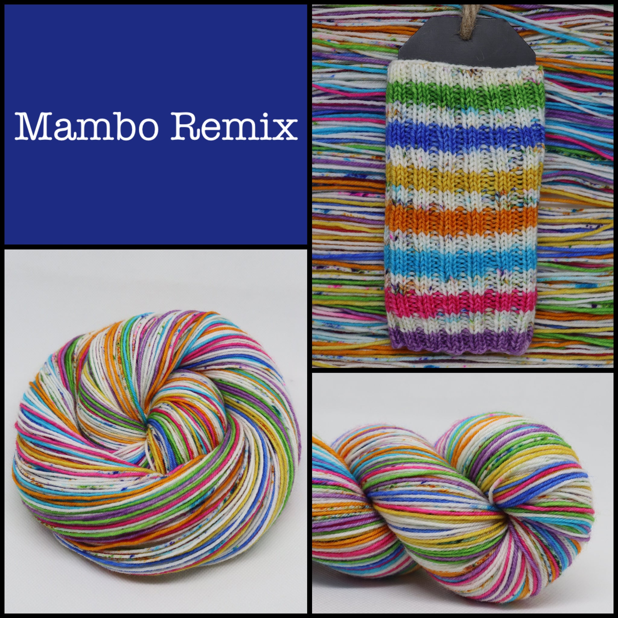 Mambo Remix Self Striping Yarn – Night Owl Fibers