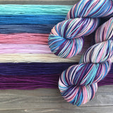 Dye to Order Coral Reef Self Striping Sock Yarn