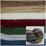 Dyed to Order Marshmallow Wonderland Self Striping Christmas
