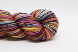 Dyed to Order Sugar Skulls Self Striping Sock Yarn