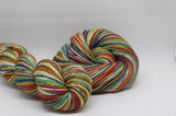 Dyed to Order Hungry Caterpillar Self Striping Sock Yarn