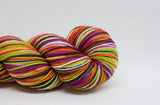 Dyed to Order Trick or Treat Self Striping Sock Yarn