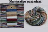 Dyed to Order Marshmallow Wonderland Self Striping Christmas