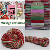 Dyed to Order Vintage Christmas Self Striping