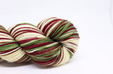 Dyed to Order Who Spiked the Eggnog  Christmas Self Striping
