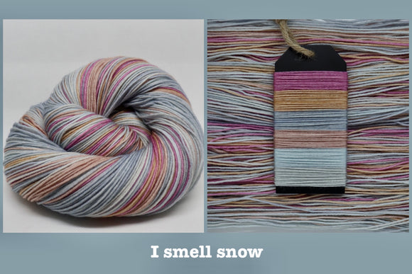 Dyed to Order I Smell Snow Self Striping