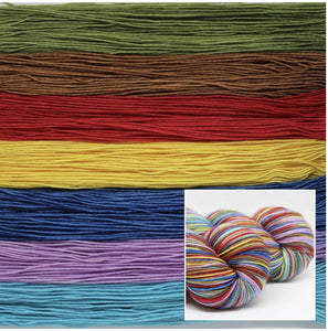 Dyed to Order Hula Dancer Self Striping