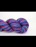 Dyed to Order Purple Crayon Self Striping