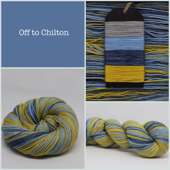 Dyed to Order GG Off to Chilton Self Striping