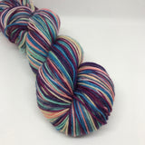 Dye to Order Coral Reef Self Striping Sock Yarn