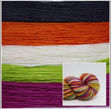 Dyed to Order Trick or Treat Self Striping Sock Yarn