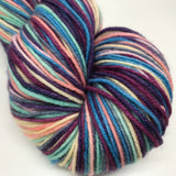 Dye to Order Coral Reef Self Striping Sock Yarn