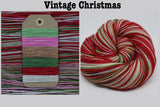 Dyed to Order Vintage Christmas Self Striping