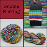 GG April Self Striping Gnome Kicking