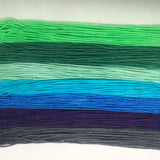 Dyed to Order Sea Monkeys Self Striping Sock Yarn