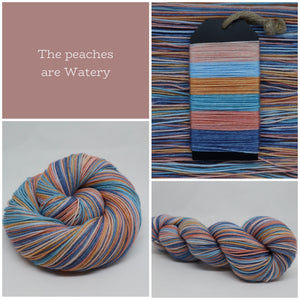 Dyed to Order GG The Peaches are Watery Self Striping