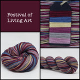 Dyed to Order GG Festival of Living Art Self Striping Fall