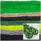 Dyed to Order Floo powder self striping