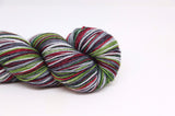 Dye to Order Coal in my Stocking Christmas Self Striping