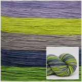 Dyed to Order Stinky Cat Self Striping