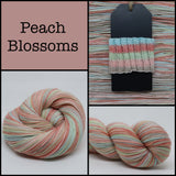 Dyed to Order Self Striping Peach Blossoms