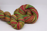 Dyed to Order Feliz Navidad Christmas Self Striping